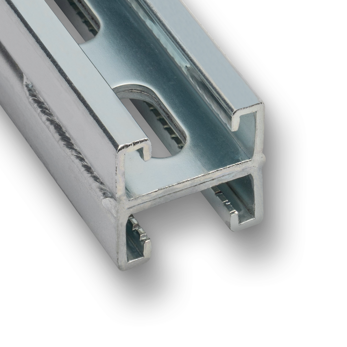 Doppelprofil 41/21 - 1.000 mm - gelocht - WB