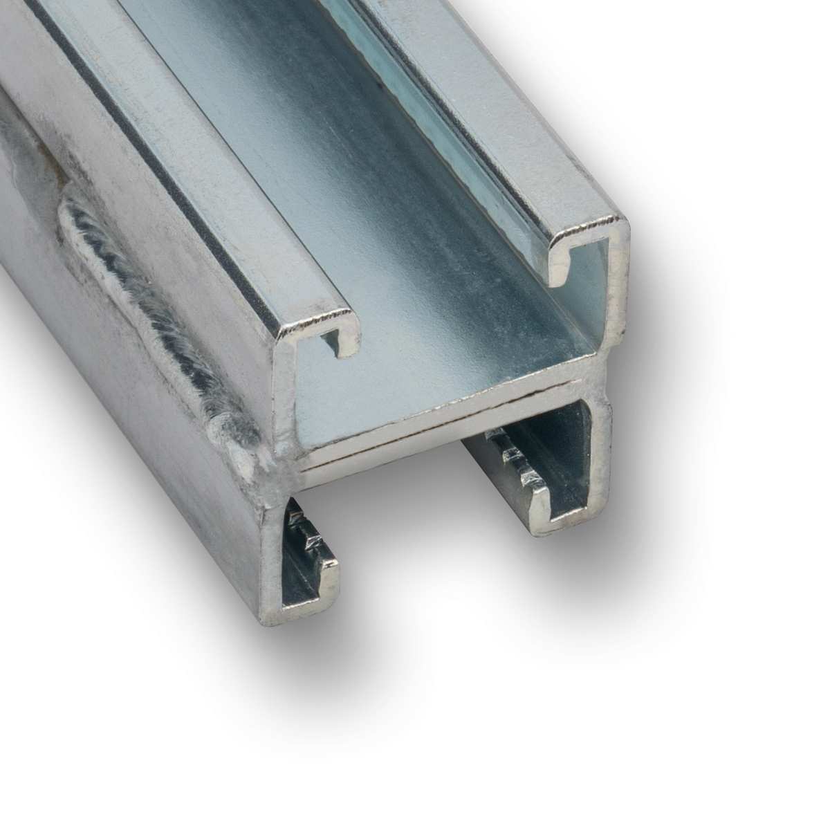 Doppelprofil 41/21 - 1.000 mm - gelocht - WB