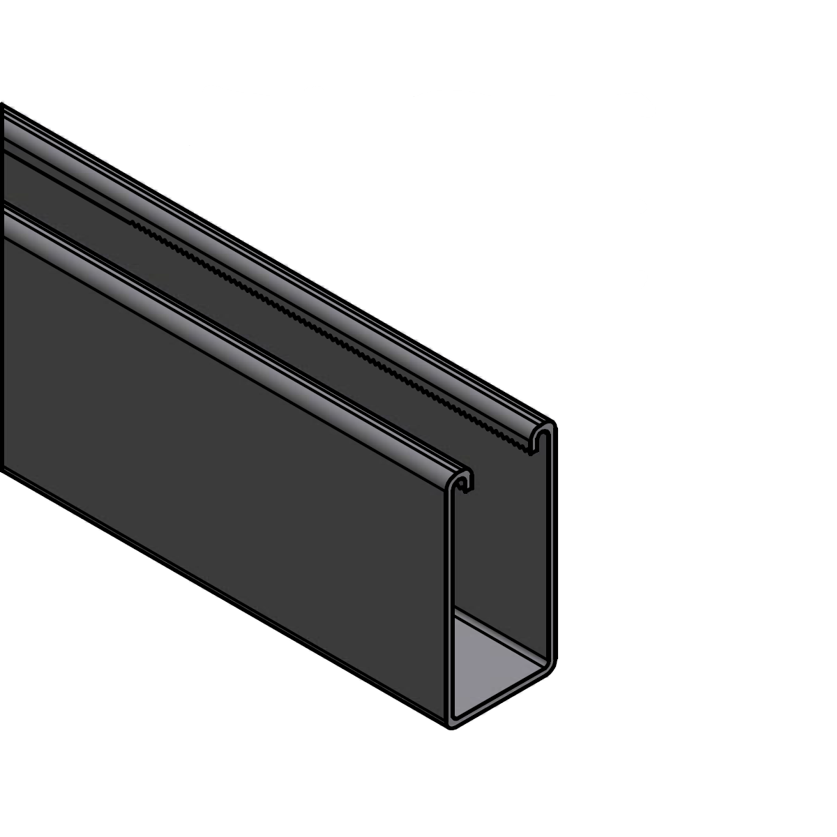 Profil 41/82 - 1.000 mm - gelocht - WB