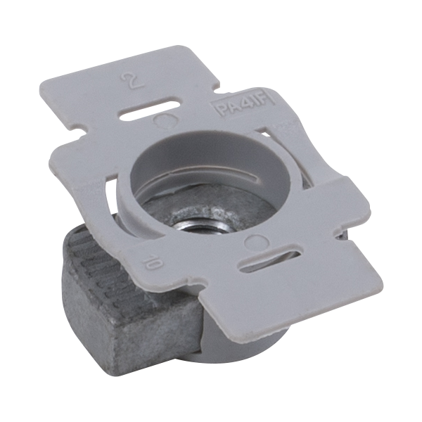 Gewindeplatte 41/41 mit Fixierhilfe - M6 - ZN