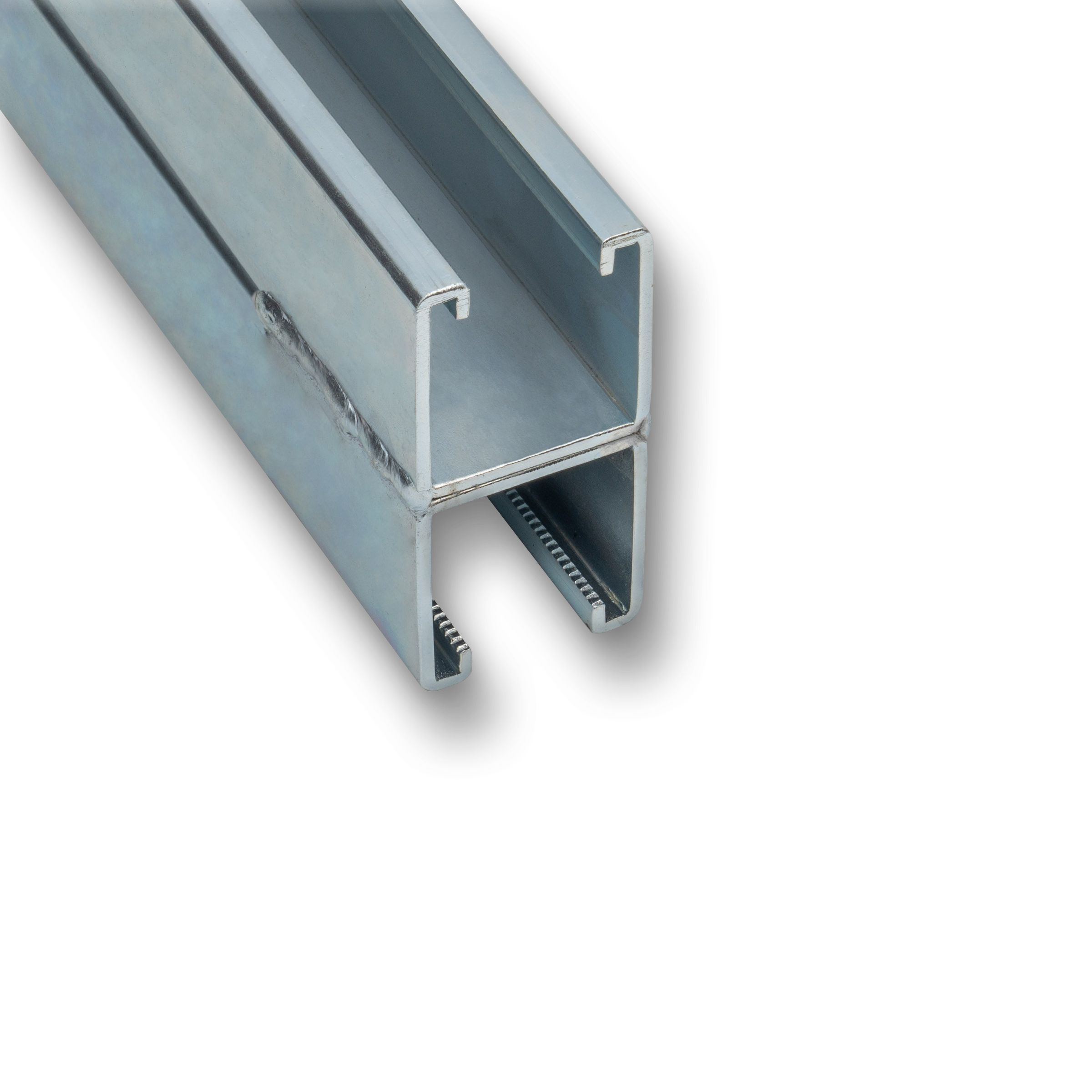 Doppelprofil 41/41 - 1.000 mm - gelocht - WB