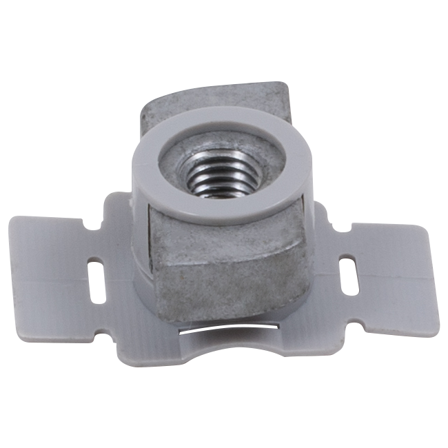 Gewindeplatte 41/41 mit Fixierhilfe - M6 - ZN