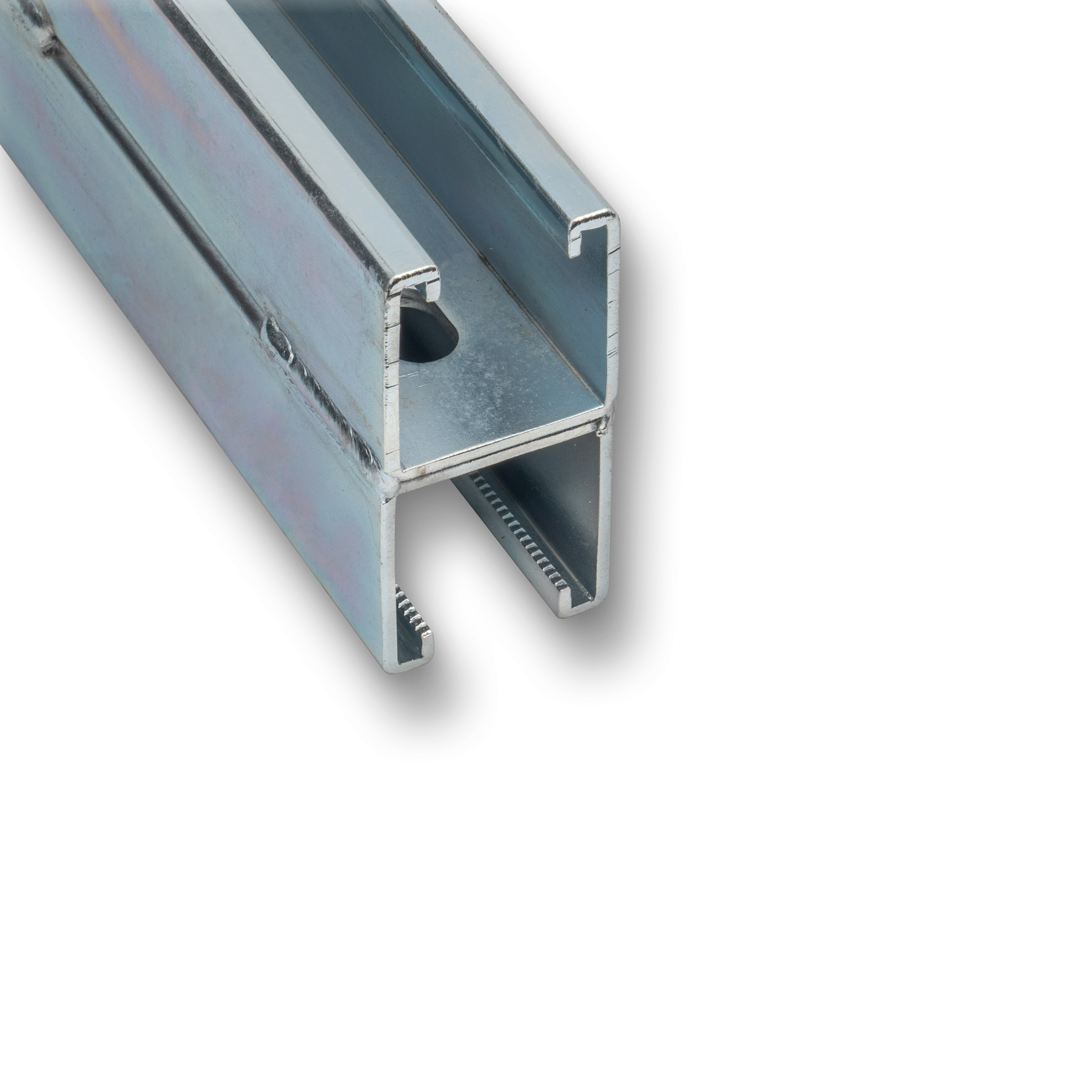 Doppelprofil 41/41 - 1.000 mm - gelocht - WB