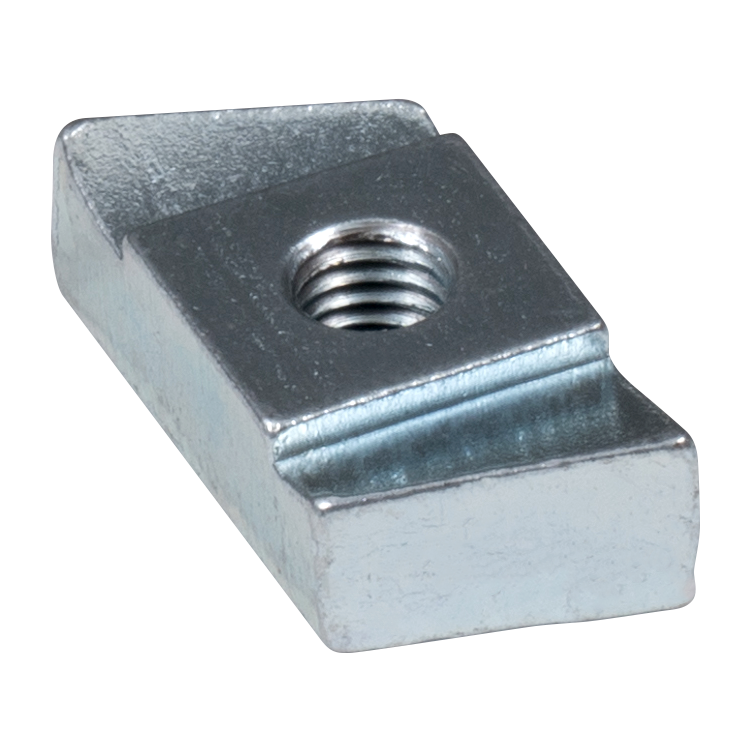 Hakenkopf Gewindeplatte 40/22 - M6 - ZN