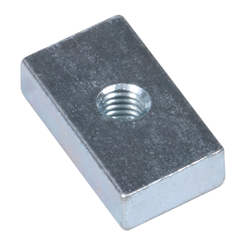 Hammerkopf Gewindeplatte 50/40 - M6 - ZN