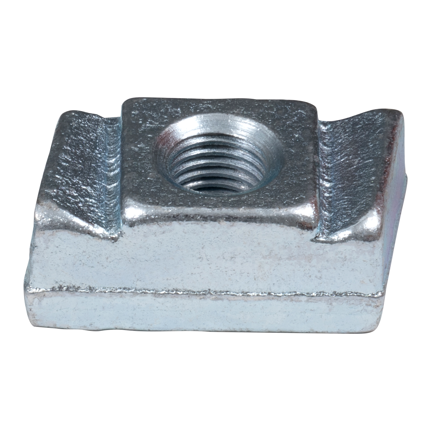 Hakenkopf Gewindeplatte 72/48 - M12 - ZN