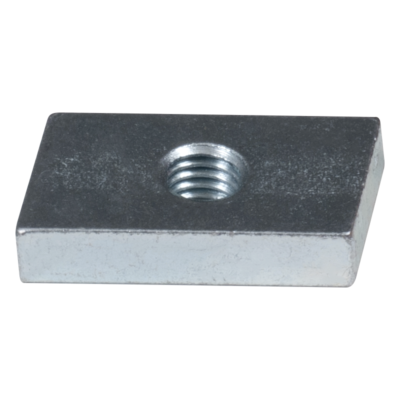 Hammerkopf Gewindeplatte 38/17 - M6 - ZN